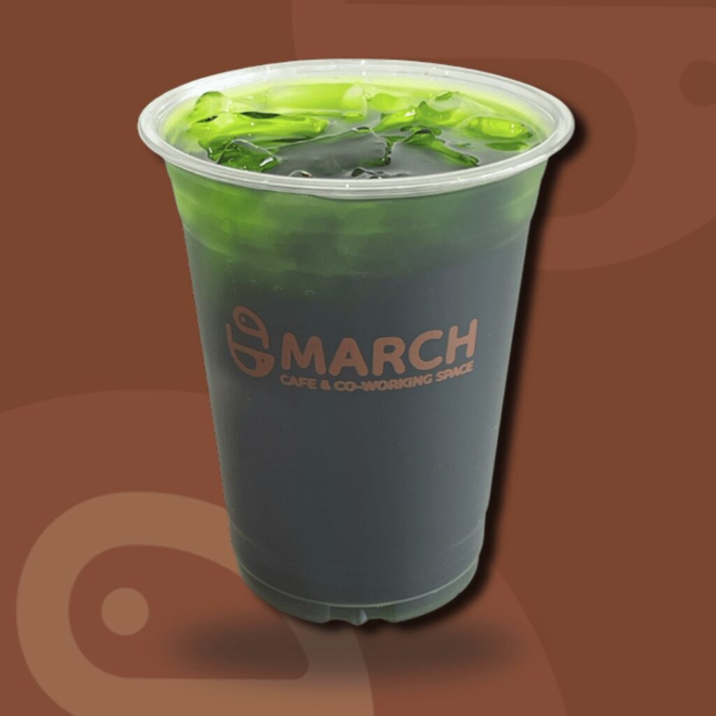 Iced pure matcha