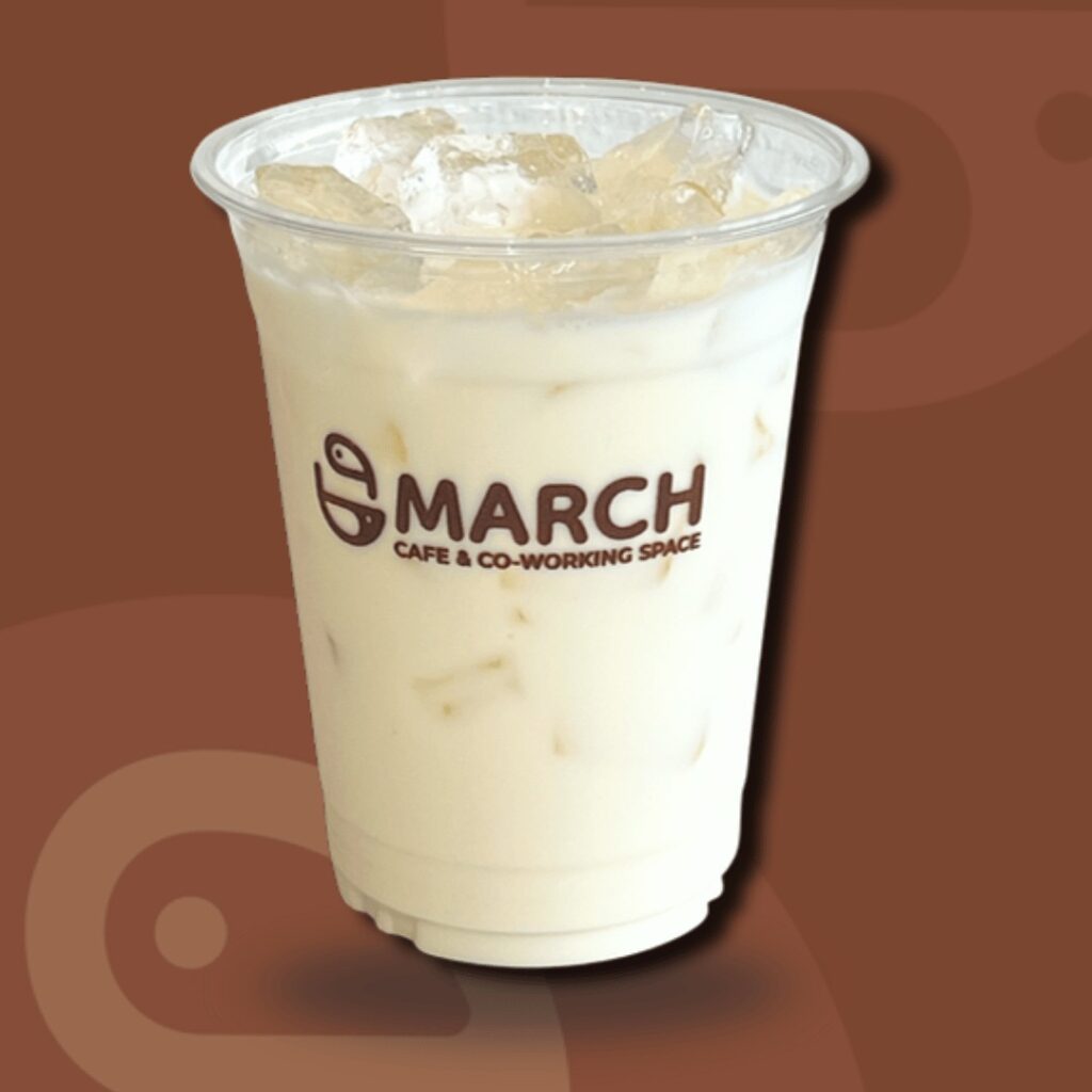 Iced Hokkaido milk