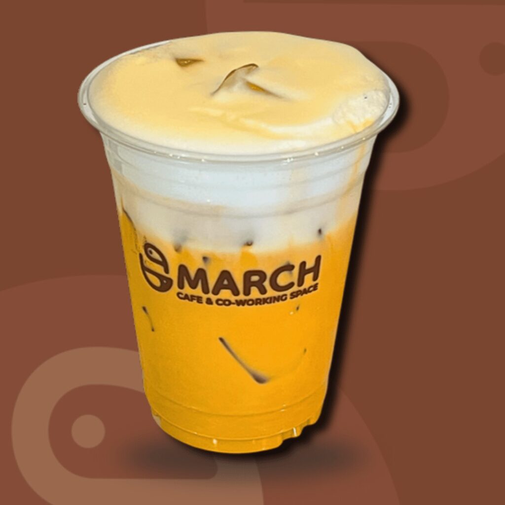 Iced milk Thai tea